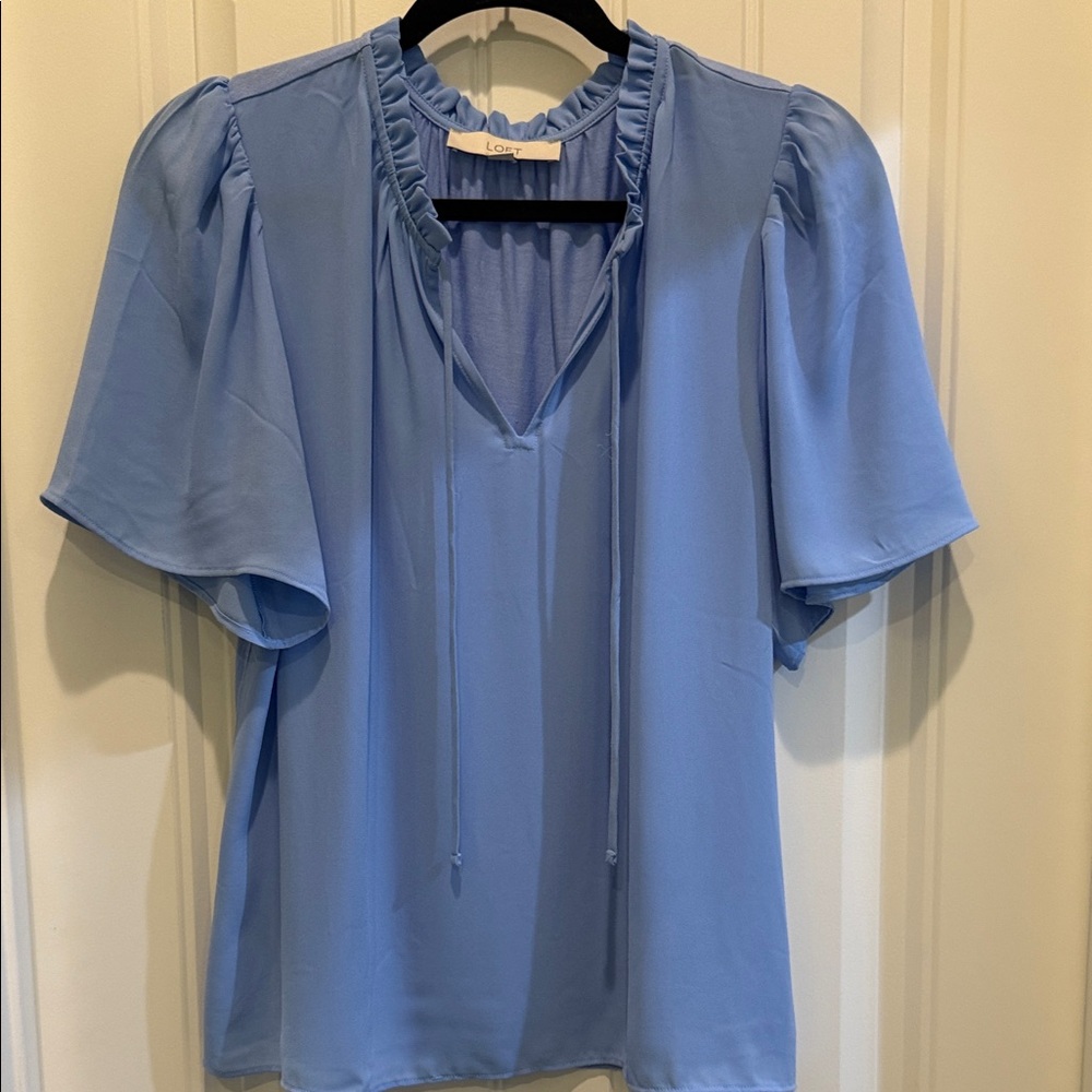 LOFT Sky Blue Women's Blouse